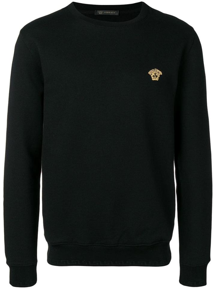 Versace Jeans Medusa Logo Sweatshirt - Black
