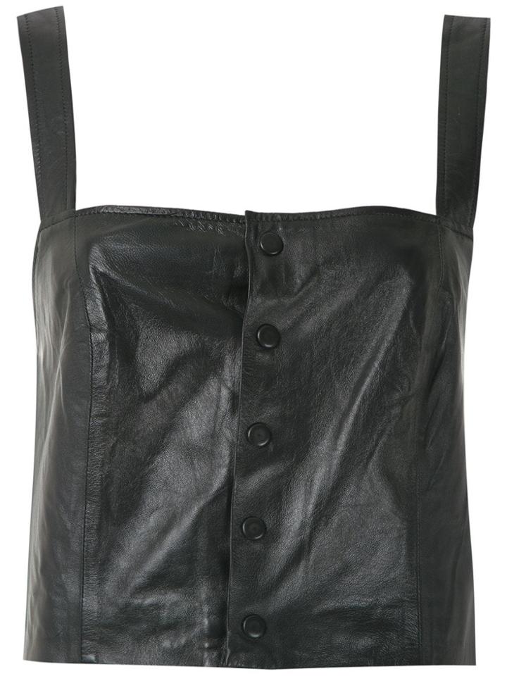 Clé Cropped Botões - Black