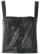 Clé Cropped Botões - Black