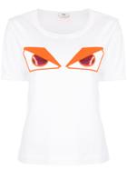 Fendi Appliqué T-shirt - White