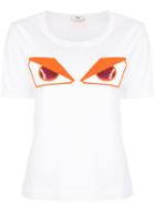 Fendi Appliqué T-shirt - White