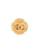 Chanel Vintage Corsage Brooch - Gold