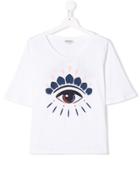 Kenzo Kids Teen Eye Print T-shirt - White