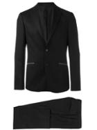 Z Zegna Buttoned Two Piece Suit, Men's, Size: 50, Black, Wool/cupro