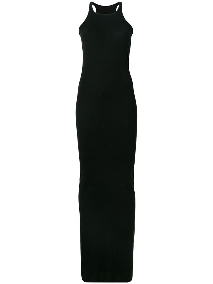 Rick Owens Drkshdw Rib Tank Maxi Dress - Black