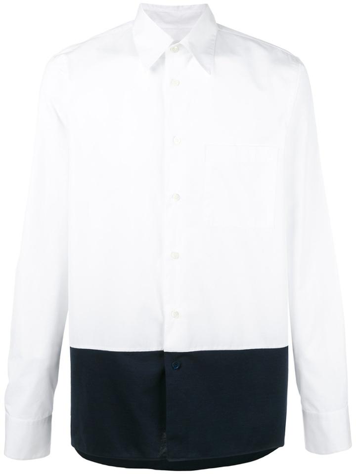 Marni Two Tone Shirt - White