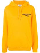 Semicouture Loose Fitted Hoodie - Yellow