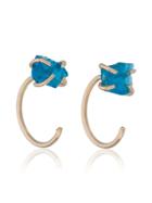 Melissa Joy Manning Blue Apatite Earrings - Metallic