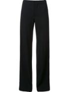 Maison Margiela Tailored Straight Trousers, Women's, Size: 44, Black, Viscose/wool