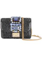 Gedebe Mini Clicky Glitter Bag - Blue