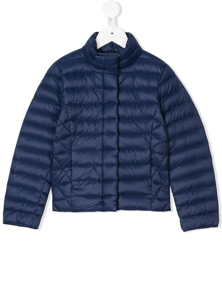 Ralph Lauren Kids Padded Jacket - Blue