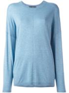 Steffen Schraut Fine Knit Jumper, Women's, Size: 36, Blue, Polyamide/polyester/viscose/cashmere