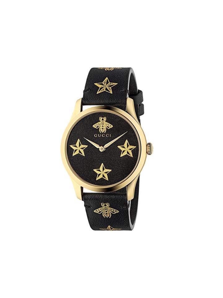 Gucci G-timeless, 38 Mm Watch - Black
