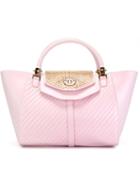 Philipp Plein Rainy Day Tote, Women's, Pink/purple, Goat Skin