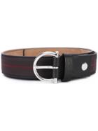 Gancino Buckle Belt - Men - Calf Leather - 115, Brown, Calf Leather, Salvatore Ferragamo