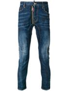 Dsquared2 Glam Head Twist Jeans - Blue