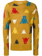 Paura Crew Neck Sweater - Yellow