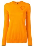 Proenza Schouler Long Sleeve Sweater, Women's, Size: Xs, Yellow/orange, Silk/cotton/polyester/viscose