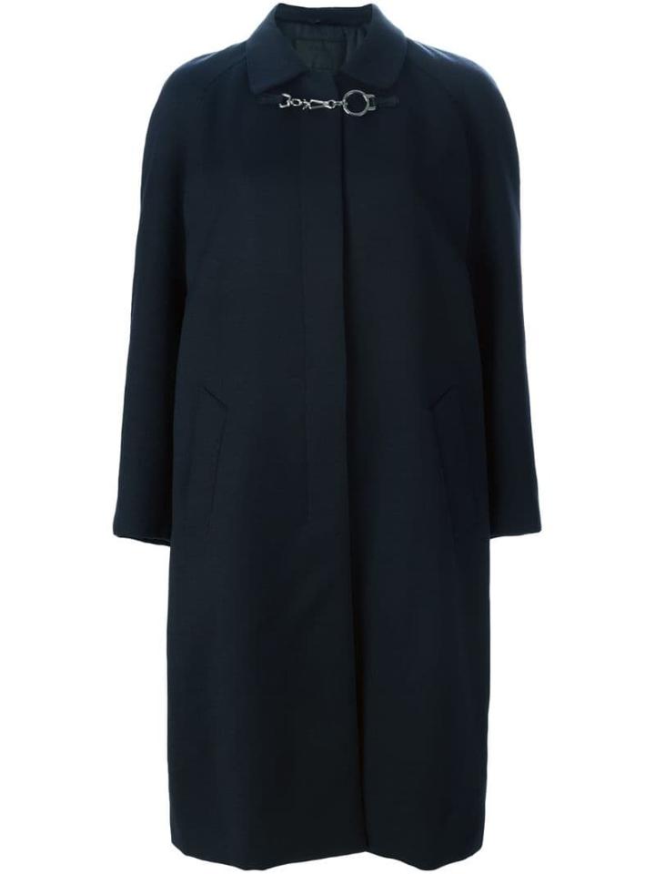 Prada Pre-owned Single Breasted Coat - Black