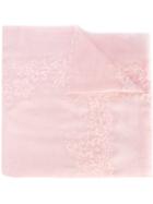 Ermanno Scervino - Classic Woven Scarf - Women - Silk/modal - One Size, Pink/purple, Silk/modal