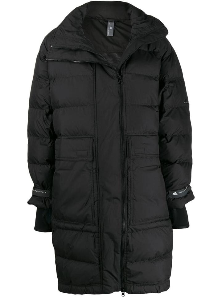 Adidas By Stella Mccartney Athletics Long Padded Jacket - Black