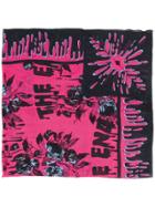 Mcq Alexander Mcqueen The End Scarf - Pink & Purple