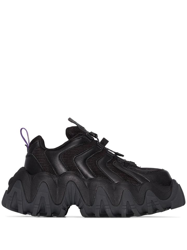 Eytys Halo Chunky Sneakers - Black
