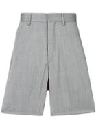 Paura Tailored Fitted Shorts - Grey