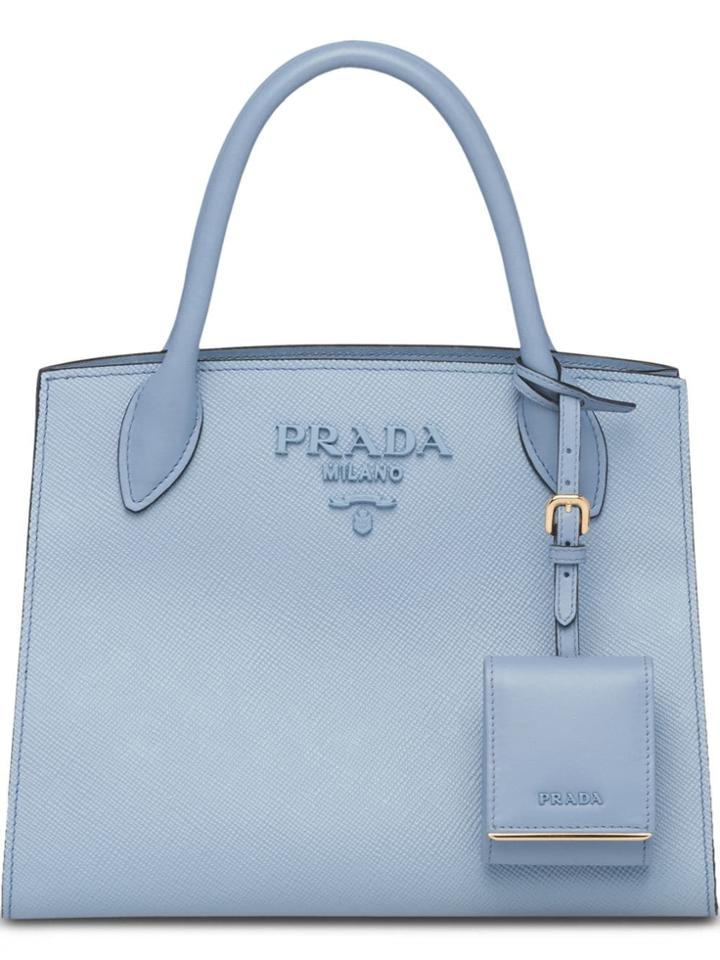 Prada Monochrome Tote - Blue