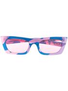 Retrosuperfuture Fred Camouflage Sunglasses - Pink