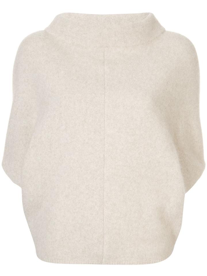 Des Prés 3/4 Sleeve Jumper - White