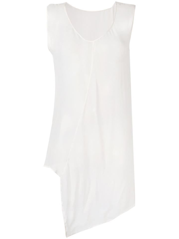 Yohji Yamamoto Vintage Long Sheer Tank - White