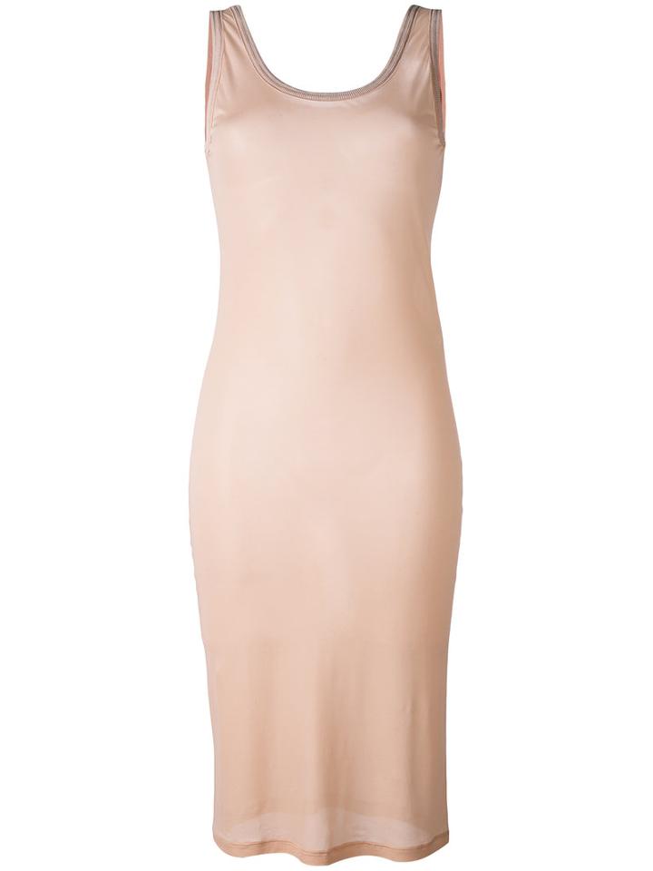Givenchy - Tank Dress - Women - Polyamide/spandex/elastane/cupro - 36, Nude/neutrals, Polyamide/spandex/elastane/cupro