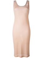 Givenchy - Tank Dress - Women - Polyamide/spandex/elastane/cupro - 36, Nude/neutrals, Polyamide/spandex/elastane/cupro