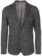 Barena Fitted Woven Suit Jacket - Blue
