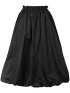 Goen.j Balloon Taffeta Skirt - Black