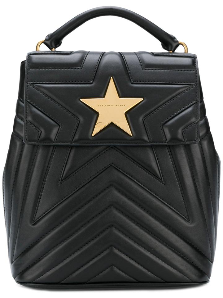 Stella Mccartney Stella Star Backpack - Black