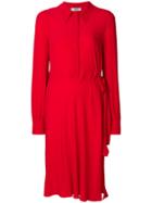 Mauro Grifoni Gathered Side Shirt Dress