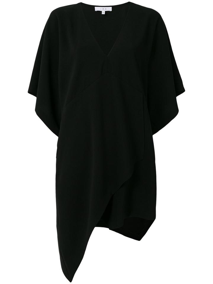 Iro Short Asymmetric Dress - Black