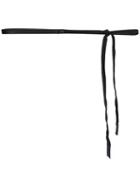 Alyx - Knot Detail Belt - Unisex - Cotton/leather - One Size, Black, Cotton/leather