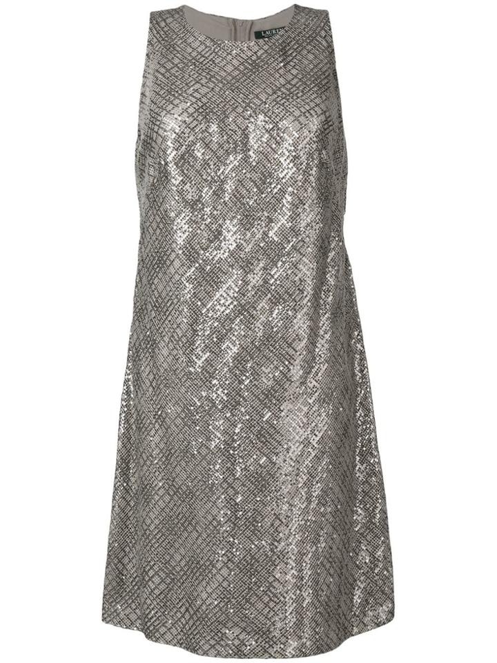 Lauren Ralph Lauren Lark Sequinned Dress - Neutrals