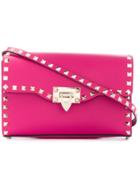 Valentino Rockstud Crossbody Bag - Pink & Purple