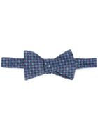 Gieves & Hawkes Textured Bow Tie - Blue