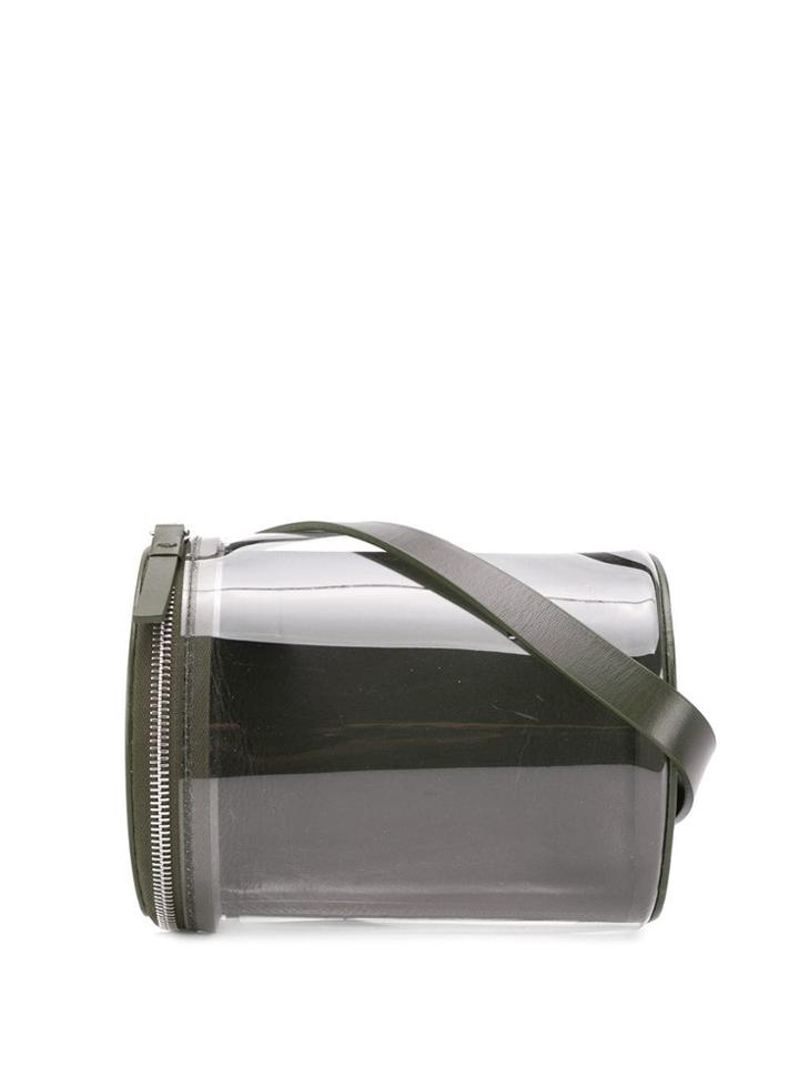 Building Block Fish Bowl Bucket Bag - Green