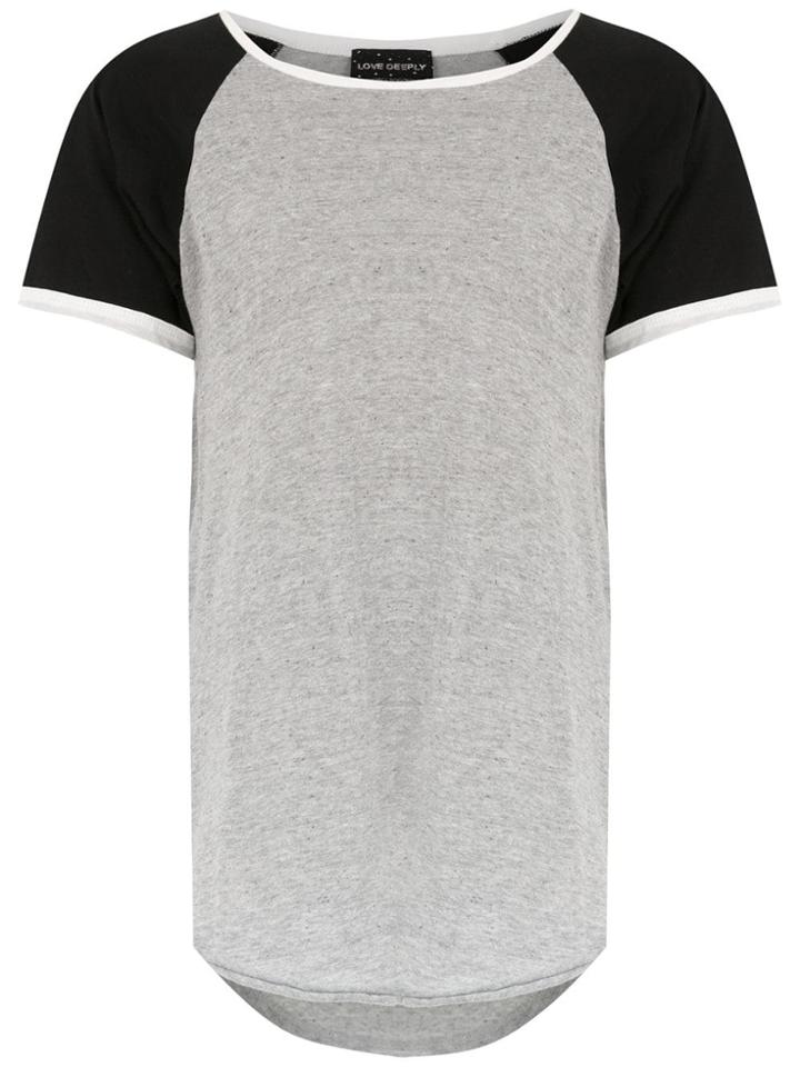 Andrea Bogosian Raglan T-shirt - Grey