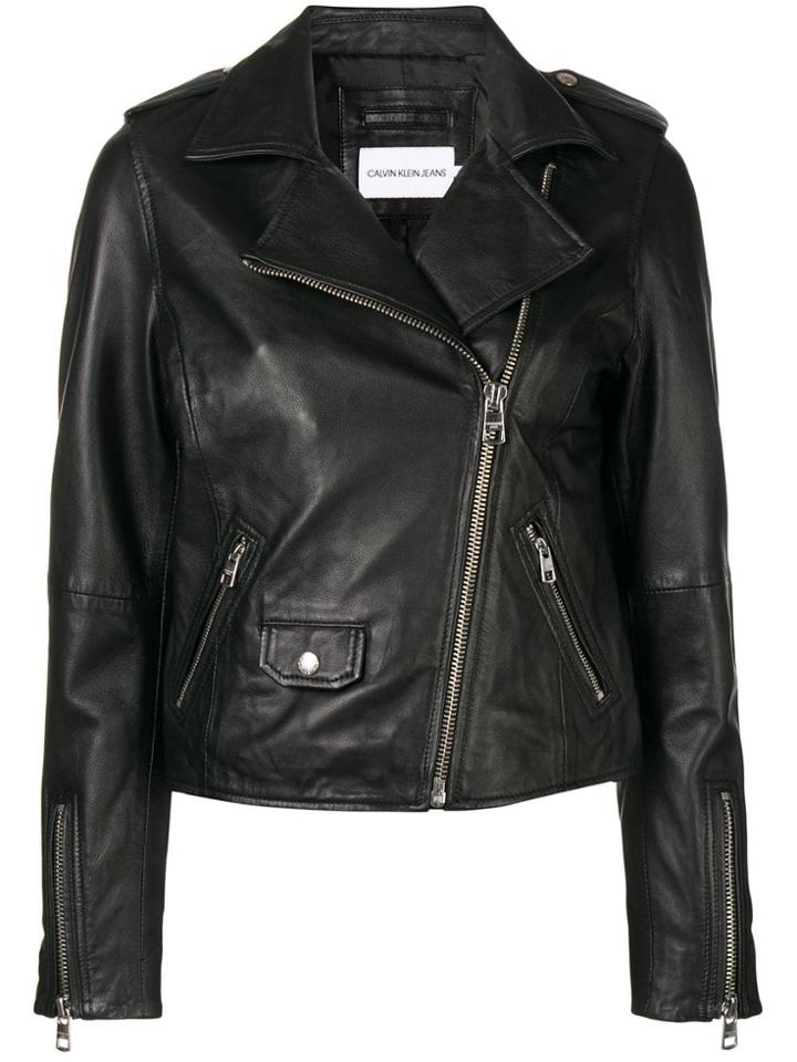 Calvin Klein Jeans Biker Jacket - Black
