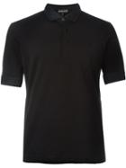 Emporio Armani Classic Polo Shirt, Men's, Size: L, Black, Cotton