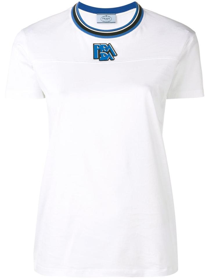 Prada Cotton Jersey T-shirt - White