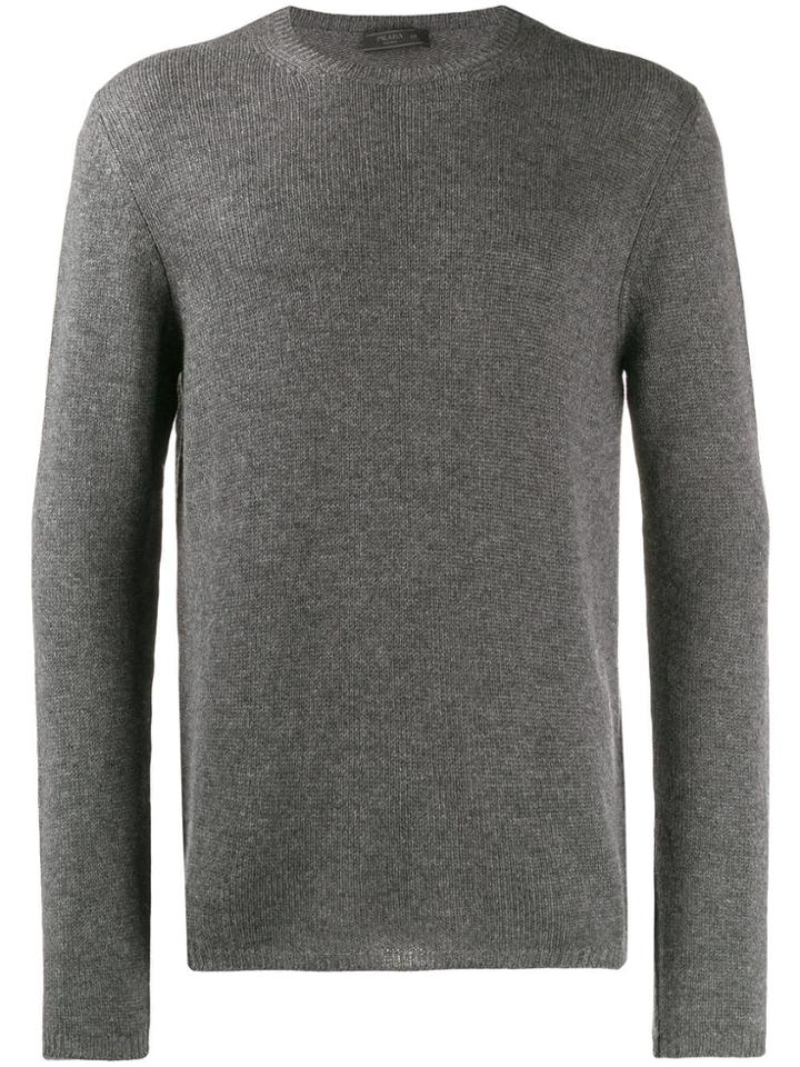 Prada Cashmere Knitted Jumper - Grey