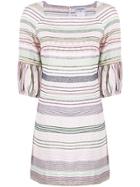 Chanel Pre-owned 2002 Striped Dress - Neutrals